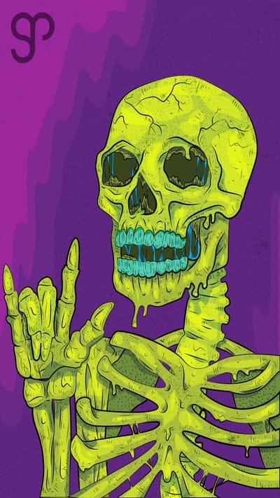 Lime skull, comic, comics, joker, soul, super