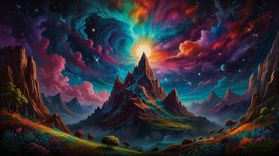 Cool,Mount,Color,View