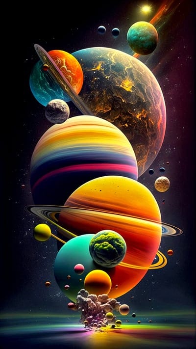planets,explosion,space,art