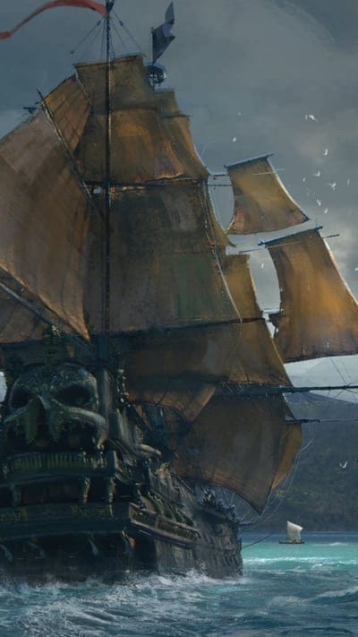 games,other games,ship,game,pirate,conceptart,skullandbones,water,nature,sea,mountain,motion,rock,sky,solid,game
