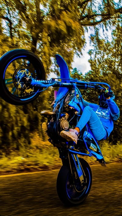 Luca Ghilardi 6, motorcycle, super, motor, stunt, night, cross, dirt, exhaust, bike, stunts, mobile wallpaper, android wallpaper, iPhone wallpaper, phone wallpaper