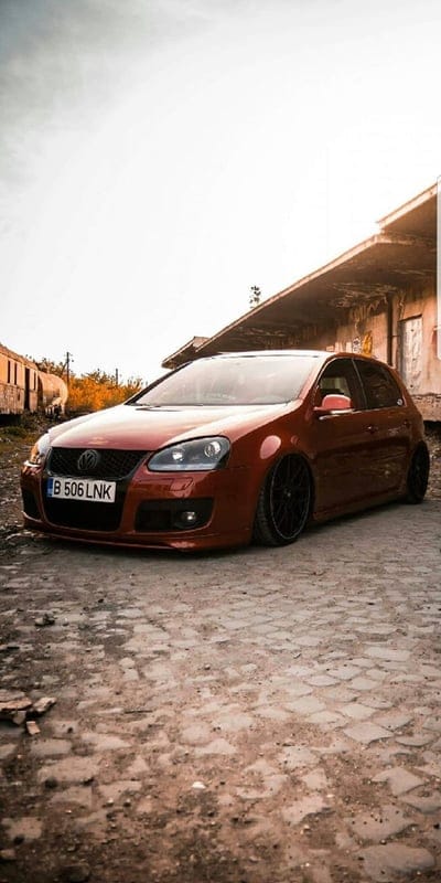 Golf 5 GTI TheLink, car, carros, vw, volkswagen, mk5, romania, orange, mobile wallpaper, android wallpaper, iPhone wallpaper, phone wallpaper