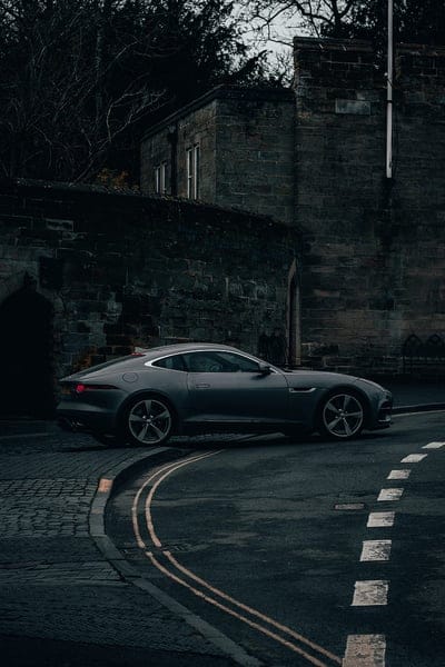 sports car, car, black, street, mobile wallpaper, android wallpaper, iPhone wallpaper, phone wallpaper