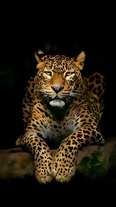 leopard,animaltree,log,nature