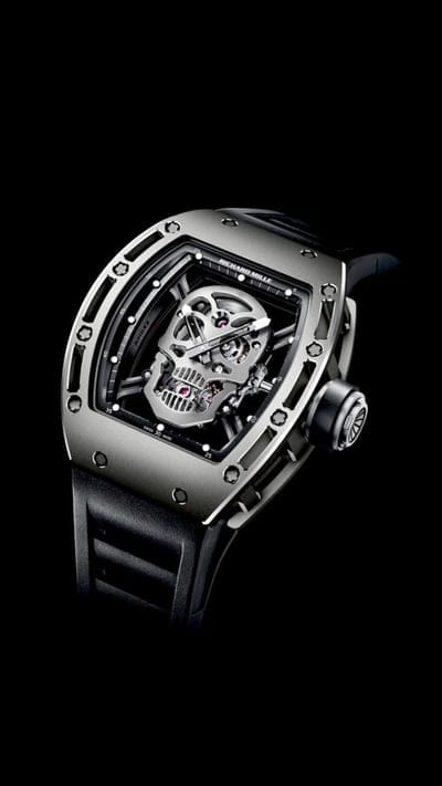 Richard Mille skull,mille,rich,richard,rm,skull,watch