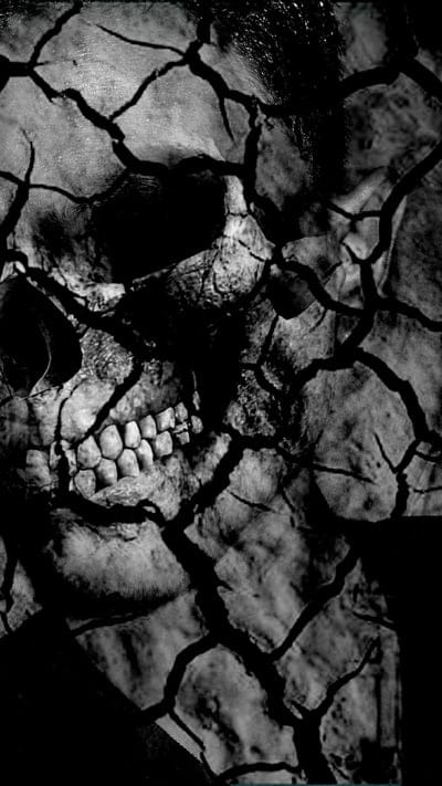 Cracked Skull, crack, skeleton