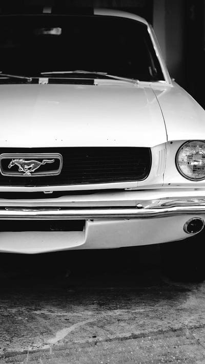 mustang, blackandwhite, blacknwhite, car, carros, musclecars, mobile wallpaper, android wallpaper, iPhone wallpaper, phone wallpaper