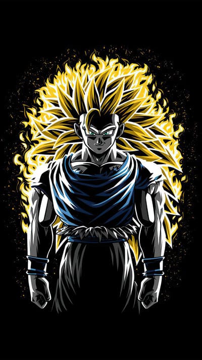 battle fire super saiyan 3 goku daragon ball z,dragon,ball z,anime,Goku, Super Saiyan 3, SSJ3, Dragon Ball Z, DBZ, anime, manga, dark art, golden aura, powerful, legendary, fan art, wallpaper, mobile wallpaper, phone background, Saiyan