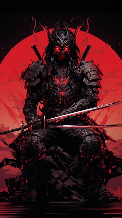 samurai,warrior,japan,armor,katana,art