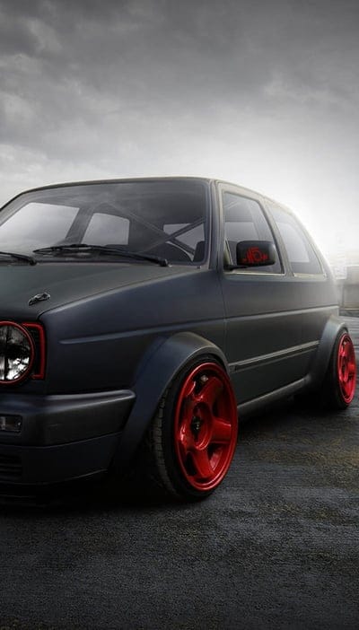 Golf 2, car, volkswagen 2 golf, mobile wallpaper, android wallpaper, iPhone wallpaper, phone wallpaper