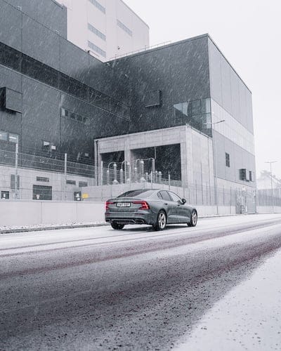 car, gray, street, snow, mobile wallpaper, android wallpaper, iPhone wallpaper, phone wallpaper