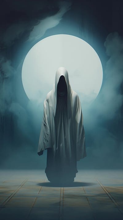 ghost,mantle,moon,fog,art,dark