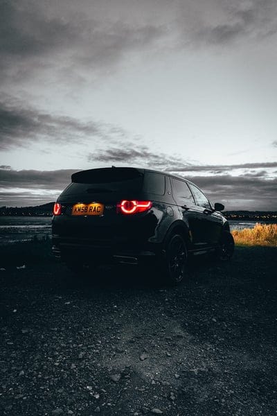 land rover discovery 3, land rover, car, rear view, black, mobile wallpaper, android wallpaper, iPhone wallpaper, phone wallpaper