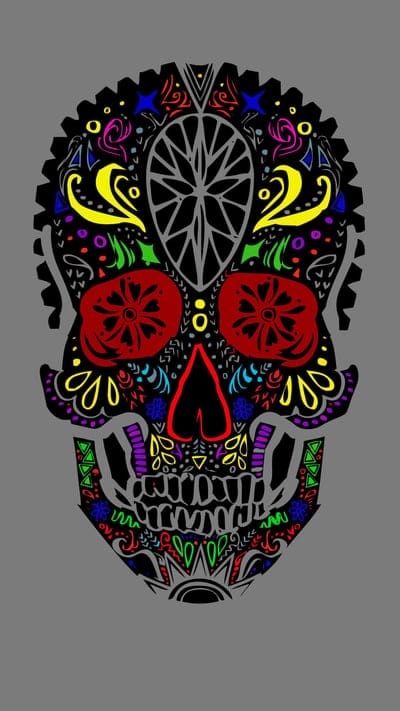 DOD Skull, day of dead