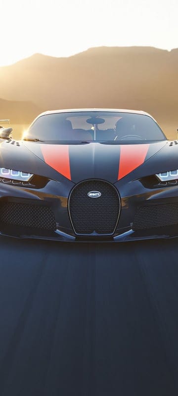 bugatti ss,bugatti,sports cars,cars,road,speed,mountains,sun