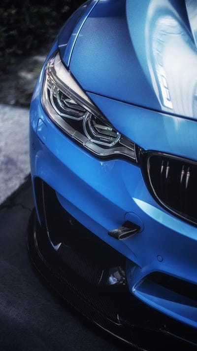 BMW M3, auto, blue, car, f80, front, headlight, tuning, vehicle, view, mobile wallpaper, android wallpaper, iPhone wallpaper, phone wallpaper