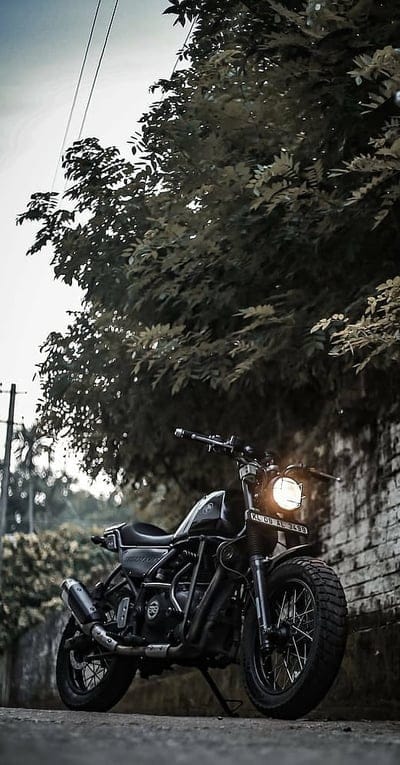 Bullet Royal Enfield, bike, heavy, motorcycle, racer, ride, royalenfield, mobile wallpaper, android wallpaper, iPhone wallpaper, phone wallpaper