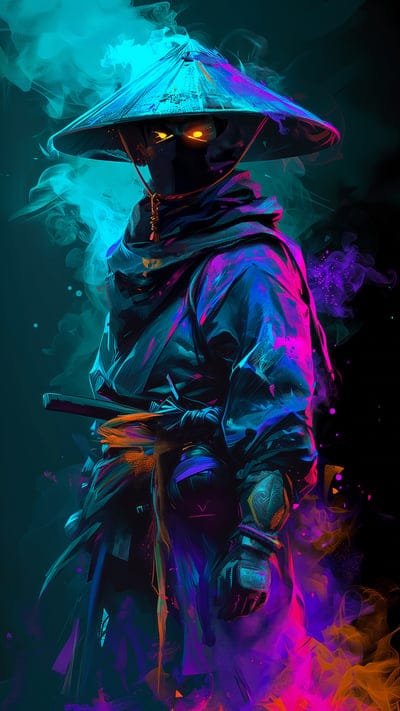 ninja,warrior,art,dark