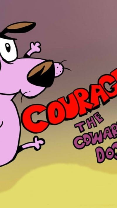 Courage , cowardly, cartoon, courage, dog