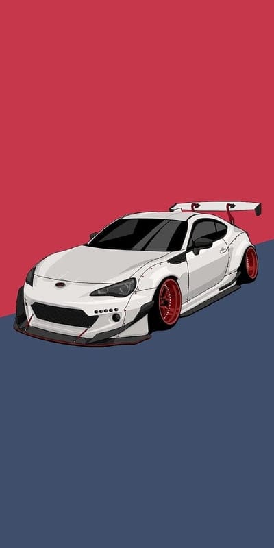 Car artwork, Sports car, Classic Car Art, mobile wallpaper, android wallpaper, iPhone wallpaper, phone wallpaper