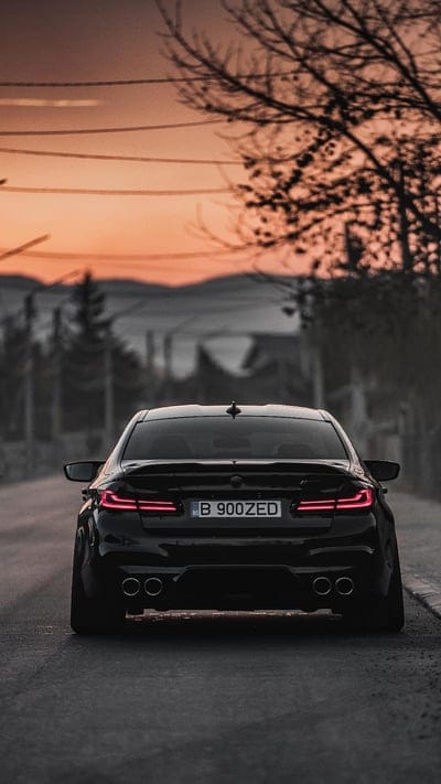 BMW M5, f90, rear, tuning, luxury, black, car, vehicle, z performance wheels, mobile wallpaper, android wallpaper, iPhone wallpaper, phone wallpaper