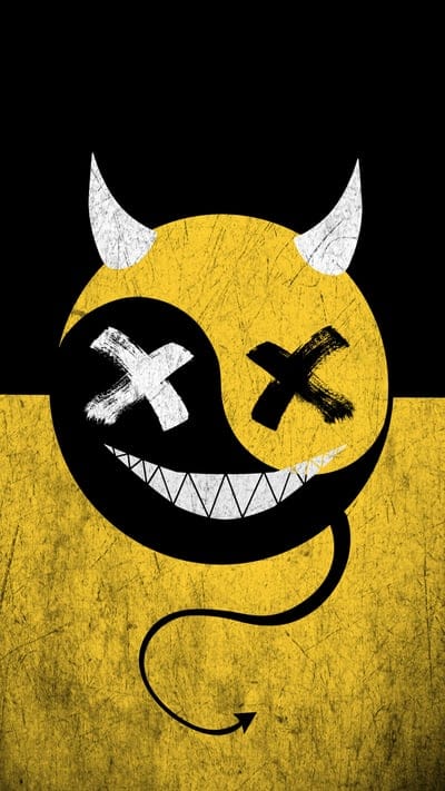 smile,smiley,demon,art