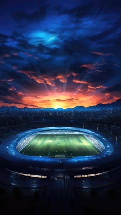 stadium,backlight,city,sunset,sport