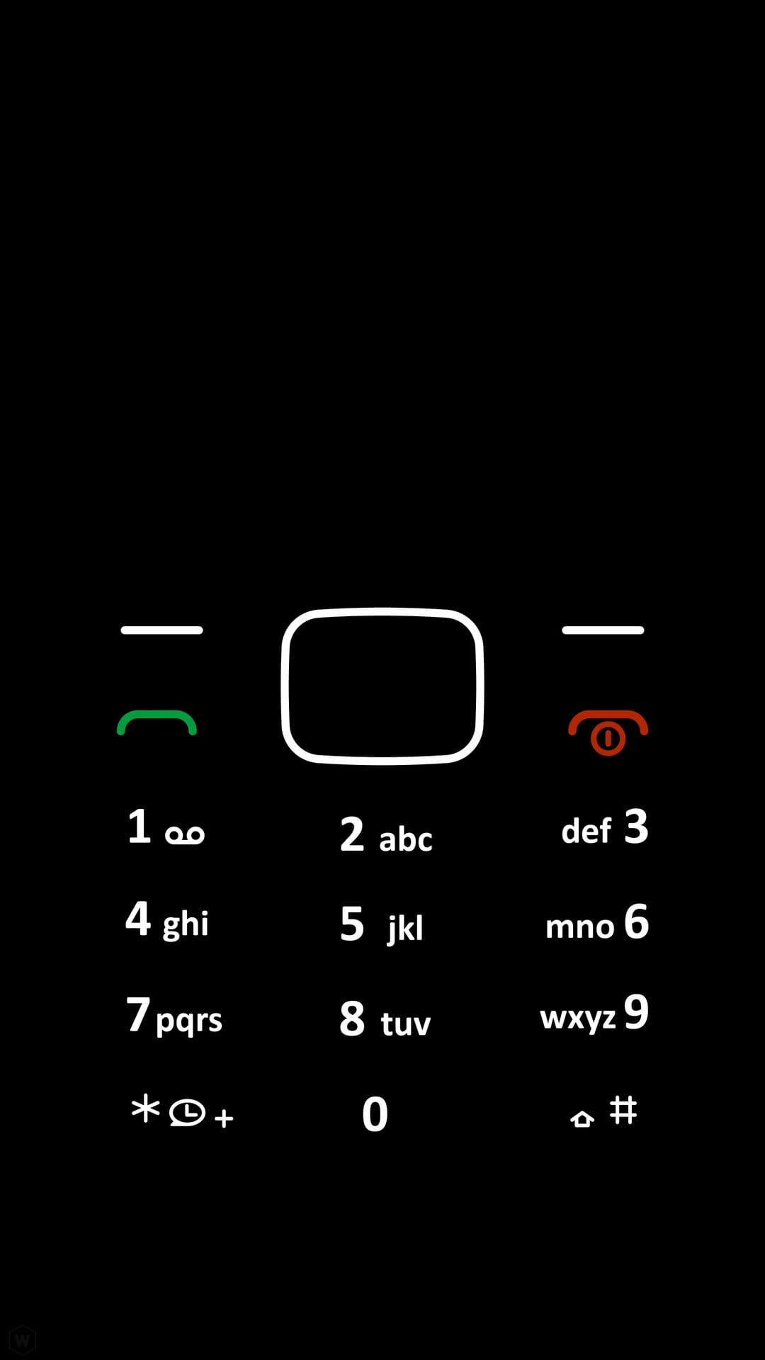 Silver Nokia keypad buttons with embossed navigation arrows and call icons shown in a vertical layout.