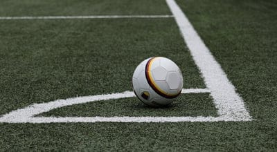 football,soccer ball,lawn,marking