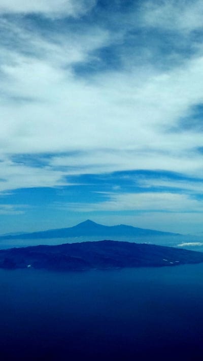 Mount Fuji, natural beauty, blue, serene, nature, outdoor, peaceful, beautiful, landscape, tranquil, majestic, sky, water, clouds, travel, scenic, island, distant, vast, harmonious