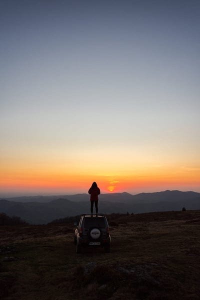car, person, sunset, mountains, nature, mobile wallpaper, android wallpaper, iPhone wallpaper, phone wallpaper