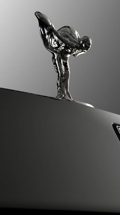 Rolls Royce Live, Silver Logo, car, royal, emblem, mobile wallpaper, android wallpaper, iPhone wallpaper, phone wallpaper