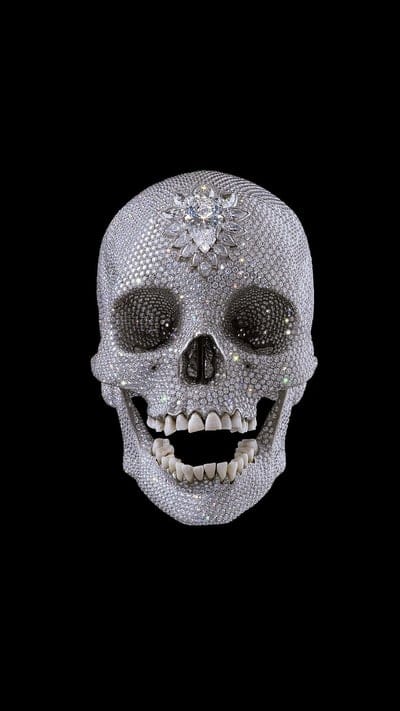 Jeweled Skull, british artist, damien hirst
