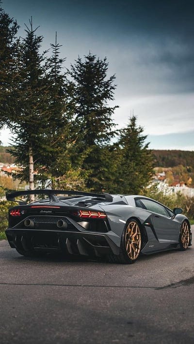 Aventador SVJ, car, carbon, lamborghini, new, esports, supercar, mobile wallpaper, android wallpaper, iPhone wallpaper, phone wallpaper