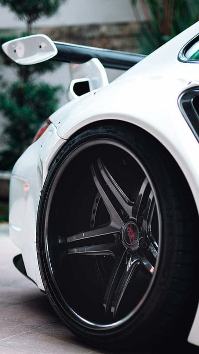 Scraporsche, porsche, 911, white, car, supercar, sports, america, widebody, wheel, mobile wallpaper, android wallpaper, iPhone wallpaper, phone wallpaper