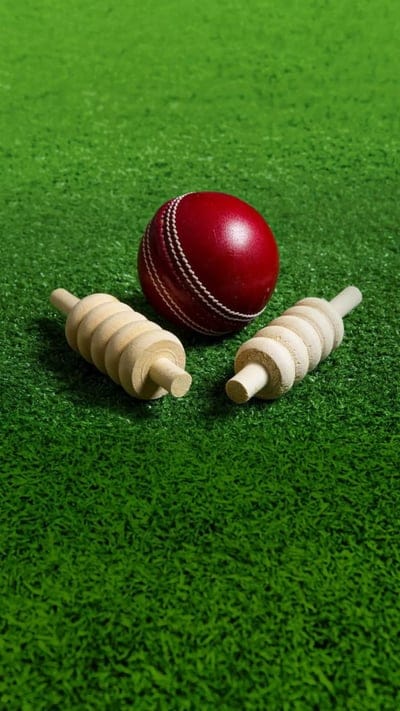 Cricket, ball, bails, football, sports, sports equipment