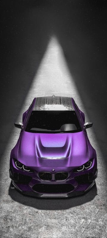 bmw m4,bmw,sports car,purple,light,dark