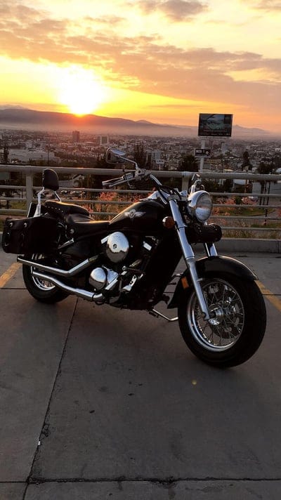 Vulcan, bike, motorcycle, road, super, kawasaki, custom, black, chopper, mobile wallpaper, android wallpaper, iPhone wallpaper, phone wallpaper