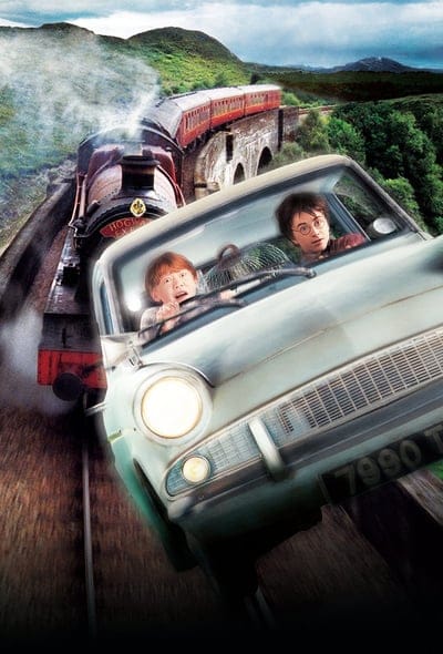 Harry potter 2, car, harry potter, magic, ron, the chamber of secrets, mobile wallpaper, android wallpaper, iPhone wallpaper, phone wallpaper