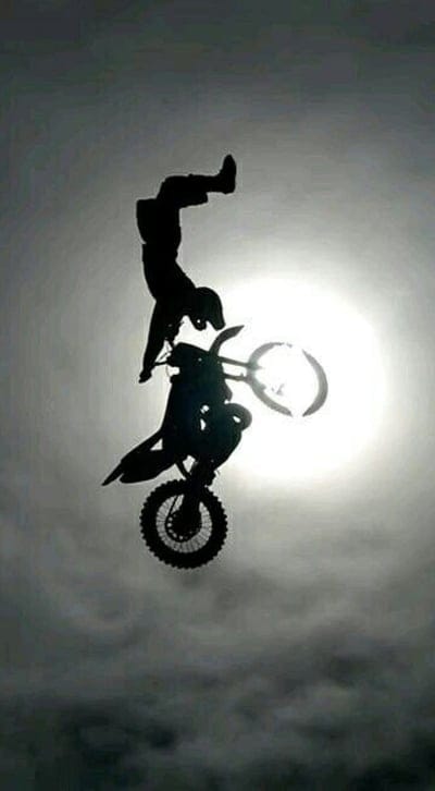 Bike stunt, exhaust, motor, speed, mobile wallpaper, android wallpaper, iPhone wallpaper, phone wallpaper