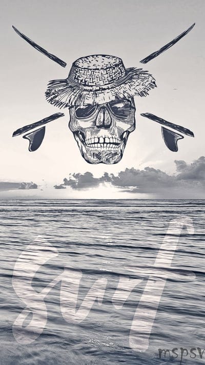 Surf Skull,beach