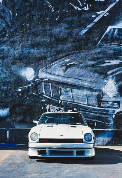 car, tuning, wall, graffiti, mobile wallpaper, android wallpaper, iPhone wallpaper, phone wallpaper