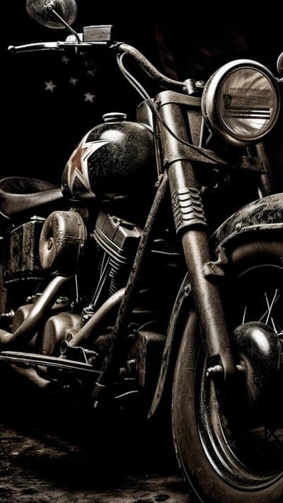 motorcycle,bike,old,dark