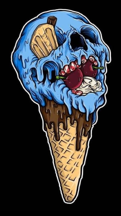 Ice Cream skull