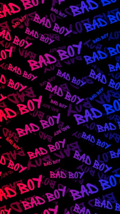 bad boy,words,text,gradient,abstraction