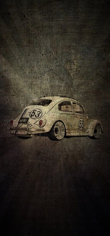 VW Kaefer, auto, car, herbie, mobile wallpaper, android wallpaper, iPhone wallpaper, phone wallpaper