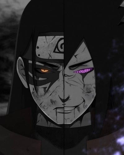 madara uchiha,naruto,anime,collage,dark,art