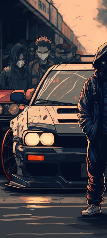 car,city,crowd,white