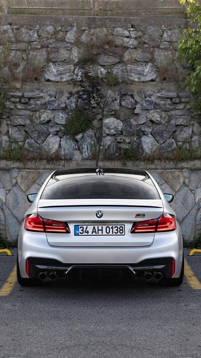 M5 Competition, bmw, car, f90, luxury, m power, rear view, sedan, vehicle, mobile wallpaper, android wallpaper, iPhone wallpaper, phone wallpaper