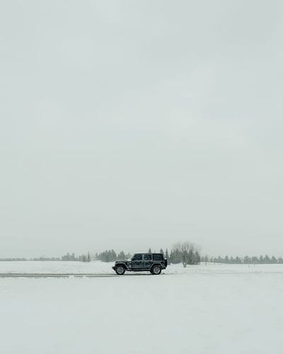 car, suv, black, snow, winter, mobile wallpaper, android wallpaper, iPhone wallpaper, phone wallpaper